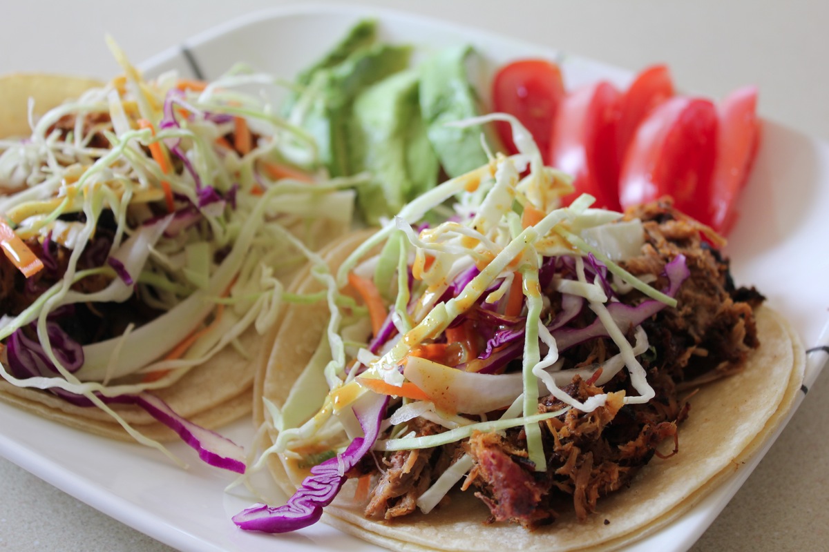Pulled Pork with Mexican Coleslaw