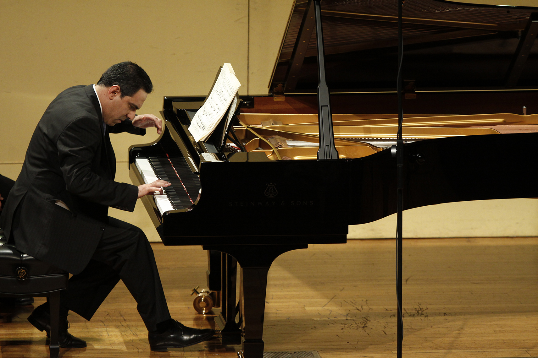 Jorge Zamora, a telecommunications distribution manager from Mexico, competes in the semi-final round of the Sixth  International Piano Competition for Outstanding Amateurs hosted by the Van Cliburn Foundation in Fort Worth, Texas, Friday, May 27, 2011. (Van Cliburn Foundation/Rodger Mallison)