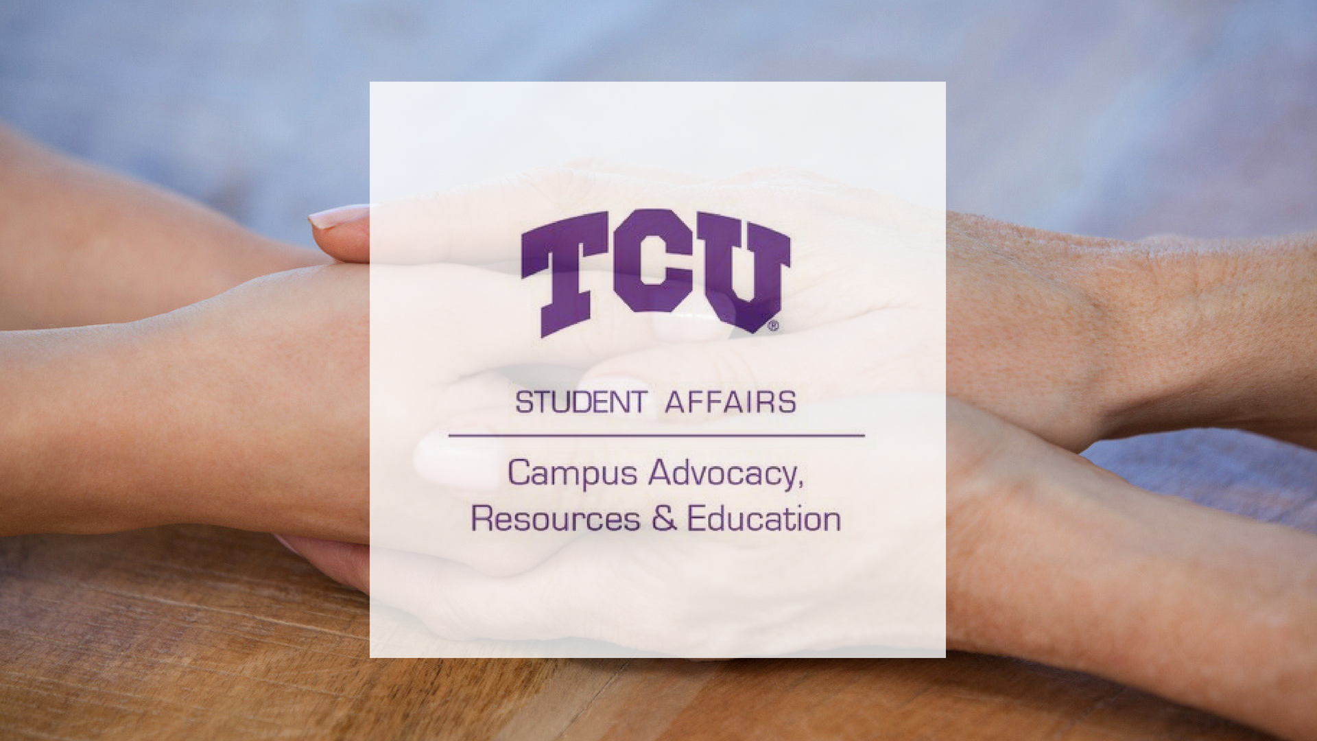 Tcu Fights Back Against Sexual Assault With Care Tanglewood Moms 7522